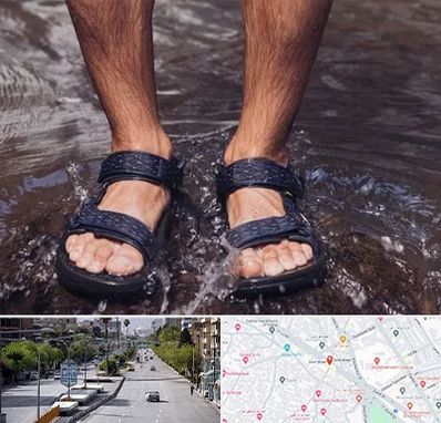 کفش صندل مردانه در خیابان زند شیراز 
