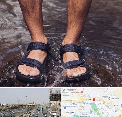 کفش صندل مردانه در بلوار توس مشهد 
