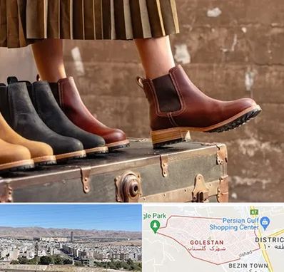 کفش چرم زنانه در شهرک گلستان شیراز 