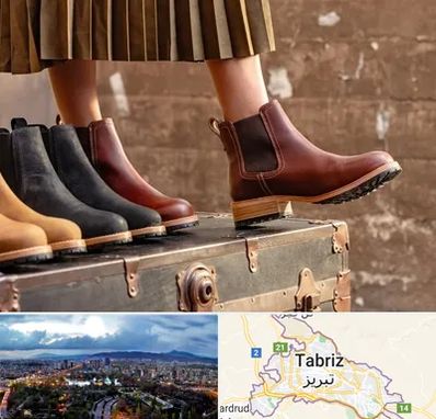 کفش چرم زنانه در تبریز