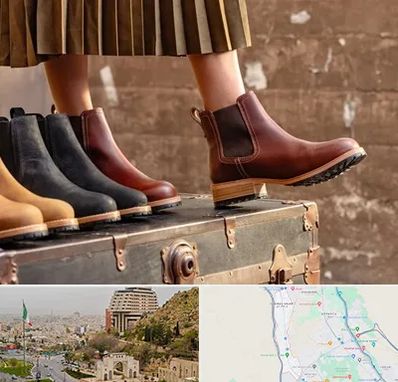 کفش چرم زنانه در فرهنگ شهر شیراز 