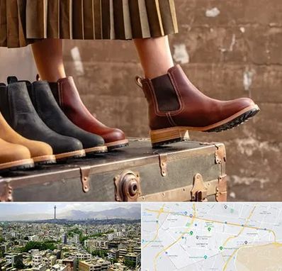 کفش چرم زنانه در منطقه 8 تهران 