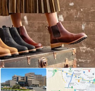کفش چرم زنانه در صیاد شیرازی مشهد 