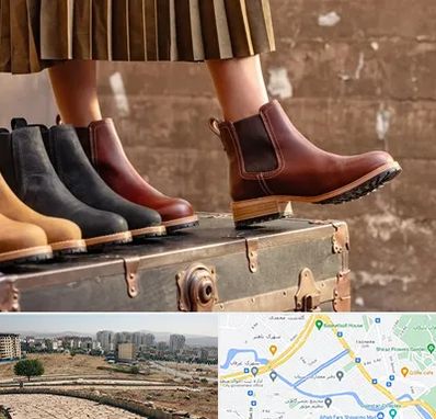 کفش چرم زنانه در کوی وحدت شیراز 