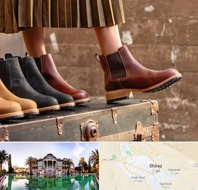کفش چرم زنانه در شیراز