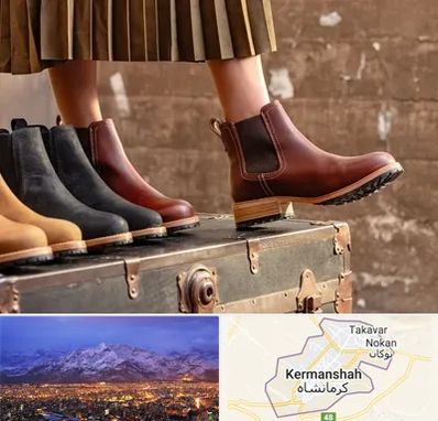کفش چرم زنانه در کرمانشاه
