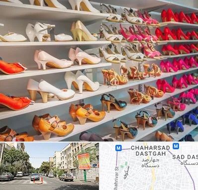 عمده فروشی کفش زنانه در چهارصد دستگاه 