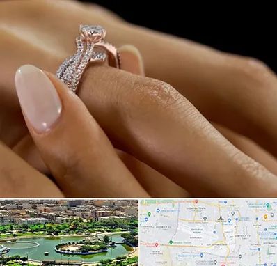 خرید حلقه ازدواج در منطقه 9 تهران 