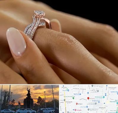 خرید حلقه ازدواج در میدان حر 