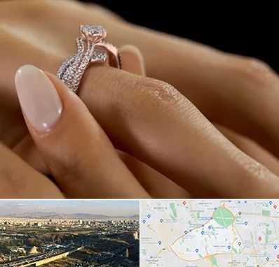 خرید حلقه ازدواج در منطقه 19 تهران 