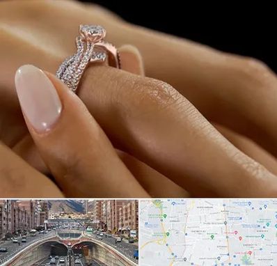 خرید حلقه ازدواج در منطقه 10 تهران 