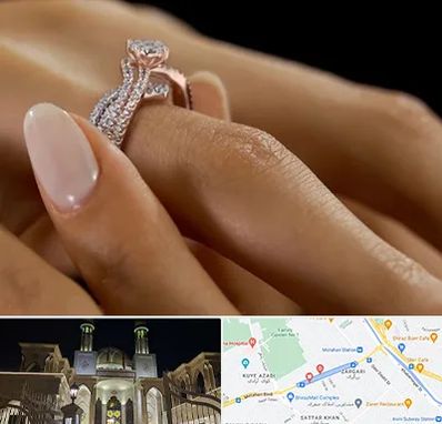 خرید حلقه ازدواج در زرگری شیراز 
