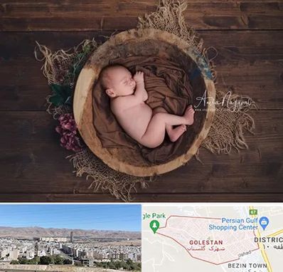 عکاسی نوزاد در شهرک گلستان شیراز 