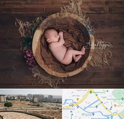 عکاسی نوزاد در کوی وحدت شیراز 