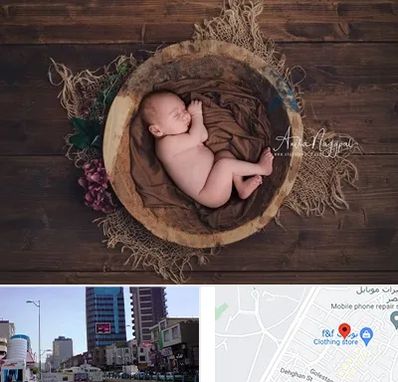 عکاسی نوزاد در چهارراه طالقانی کرج 
