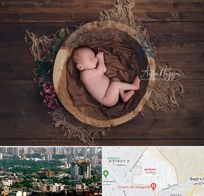 عکاسی نوزاد در عظیمیه کرج 