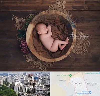 عکاسی نوزاد در ولنجک 