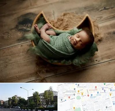 آتلیه نوزاد در میدان کاج 