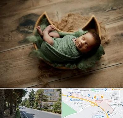 آتلیه نوزاد در مهرویلا کرج 