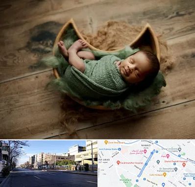آتلیه نوزاد در خیابان ملاصدرا شیراز 