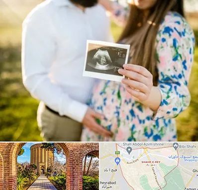 عکاسی بارداری در شهر ری