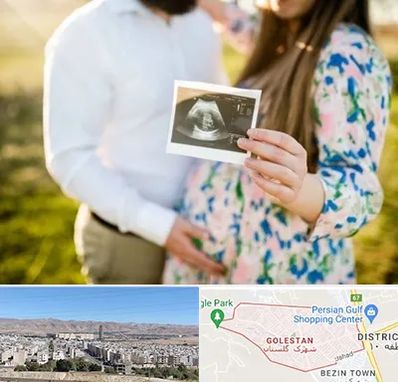 عکاسی بارداری در شهرک گلستان شیراز 