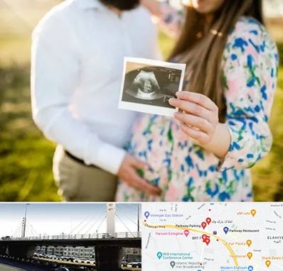عکاسی بارداری در پارک وی 