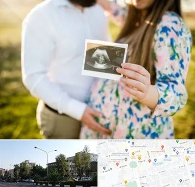 عکاسی بارداری در میدان کاج 