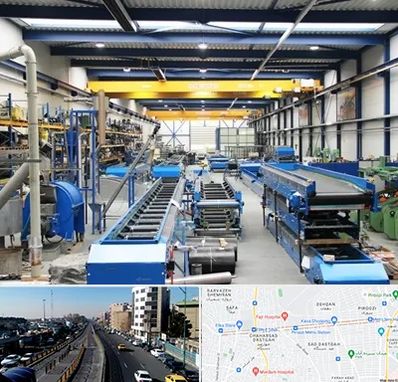 تولید کننده ماشین آلات صنعتی در پیروزی 