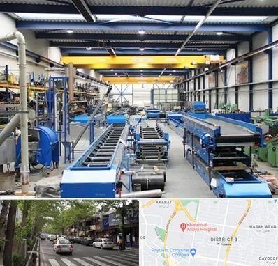 تولید کننده ماشین آلات صنعتی در ظفر 