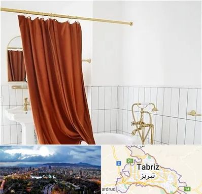 پرده حمام در تبریز