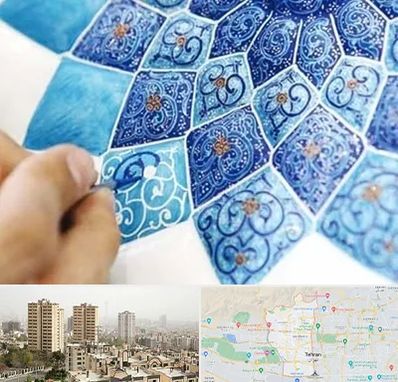 آموزشگاه میناکاری در منطقه 5 تهران 