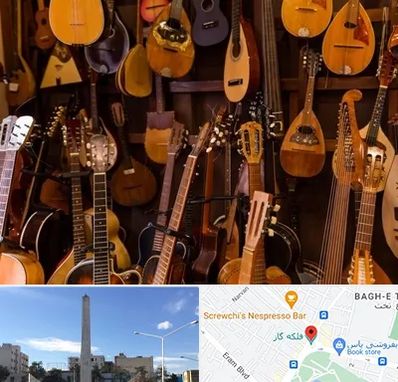 ساز موسیقی قسطی در فلکه گاز شیراز 