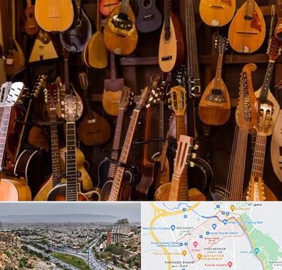 ساز موسیقی قسطی در معالی آباد شیراز 