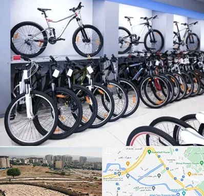 دوچرخه قسطی در کوی وحدت شیراز 