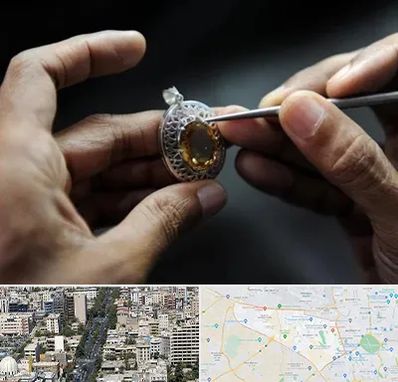 آموزشگاه طراحی طلا و جواهر در منطقه 18 تهران 
