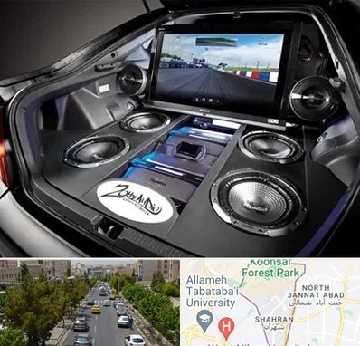 فروش سیستم صوتی خودرو در شهران 