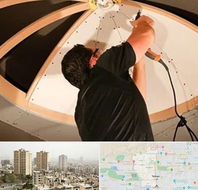 نصاب سقف کاذب در منطقه 5 تهران 