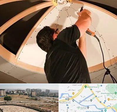 نصاب سقف کاذب در کوی وحدت شیراز 
