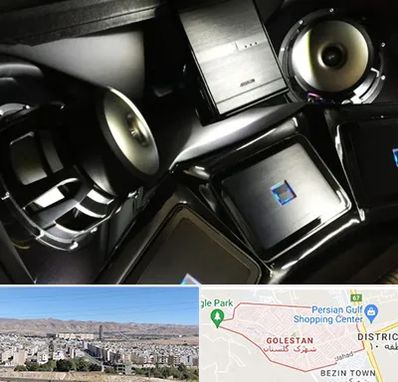 مرکز ضبط و باند خودرو در شهرک گلستان شیراز 