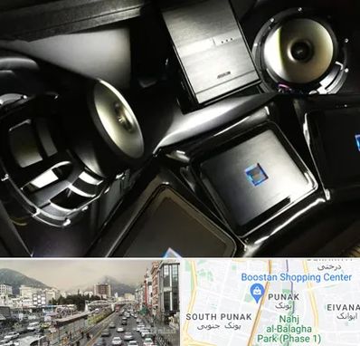 مرکز ضبط و باند خودرو در پونک 