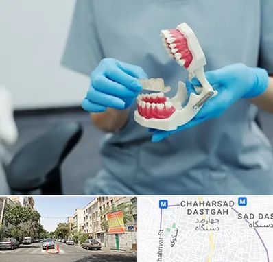 دندانپزشک خانم در چهارصد دستگاه 