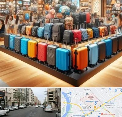 فروشگاه کیف و چمدان در زیتون کارمندی اهواز 