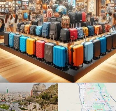 فروشگاه کیف و چمدان در فرهنگ شهر شیراز 