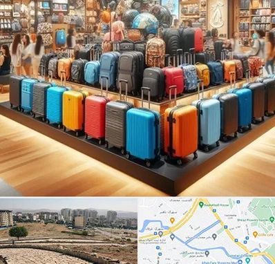 فروشگاه کیف و چمدان در کوی وحدت شیراز 