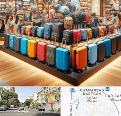 فروشگاه کیف و چمدان در چهارصد دستگاه 