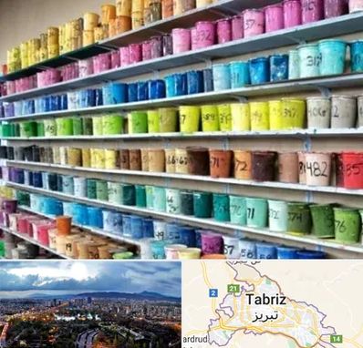 رنگ فروشی در تبریز