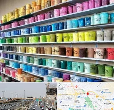 رنگ فروشی در بلوار توس مشهد 