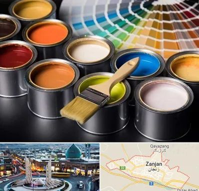 عمده فروشی رنگ ساختمانی در زنجان