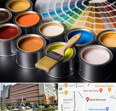 عمده فروشی رنگ ساختمانی در سهروردی 